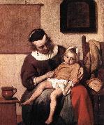 METSU, Gabriel The Sick Child af oil painting picture wholesale